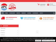 Tablet Screenshot of dpcsolutions.nl